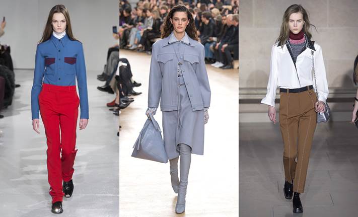 Calvin Klein, Nina Ricci, Louis Vuitton